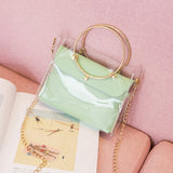 Luxury Handbag Women Transparent Bucket Bag